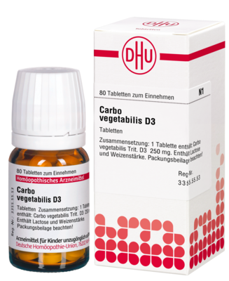 CARBO VEGETABILIS D 3 Tabletten