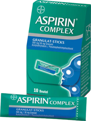 ASPIRIN Complex Granulat-Sticks 500 mg/30 mg Gran.